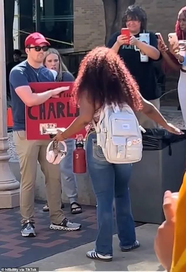 Controversial Video Captures Student at Texas Tech Vigil for Charlie Kirk