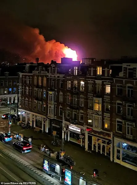 Breaking: New Year's Eve Chaos in Netherlands Leaves 2 Dead, Historic Church in Ruins as Authorities Scramble to Restore Order