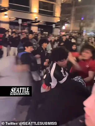 Fog and Fists: Seattle's Space Needle Drone Show Interrupted by Brawl as Chaos Erupts at KOMO Plaza