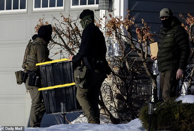 Exclusive: Federal Agents Storm ICE Officer's Home in High-Profile Raid, Daily Mail Obtains Unseen Footage