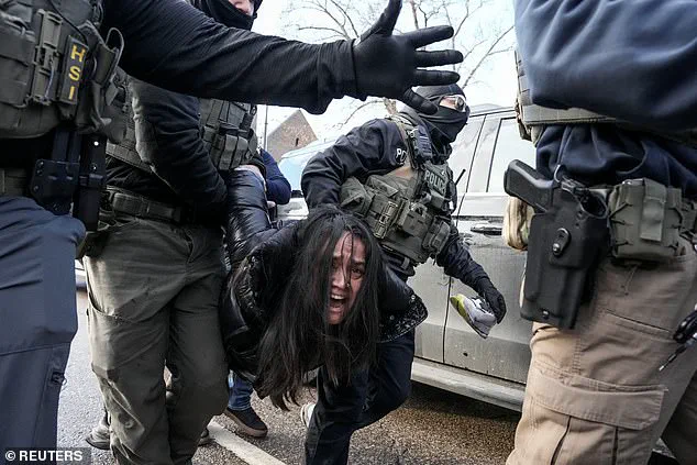 Minnesota ICE Operation Sparks Controversy as Woman is Forcibly Dragged from Vehicle Amid Protests