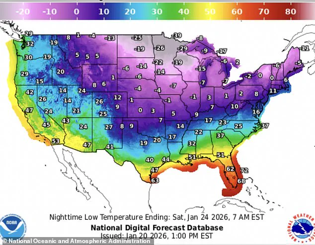 Arctic Blast Brings Record-Cold Temperatures and Snowfall to Northeast and Midwest