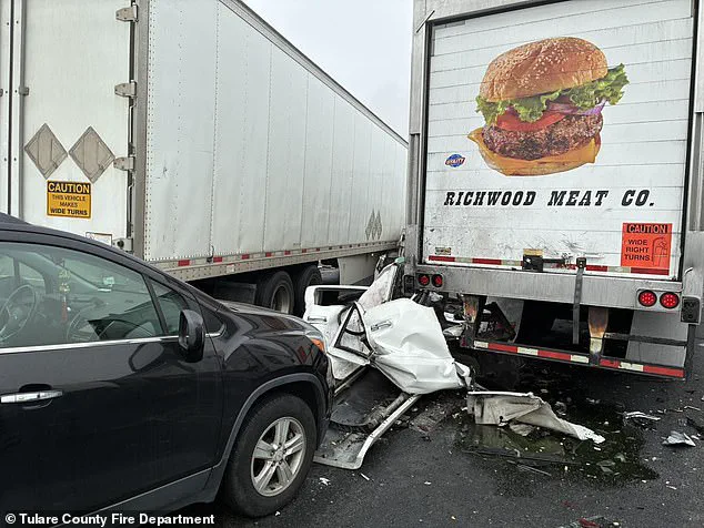 Massive Chain-Reaction Crash on California Highway 99 Caused by Dense Fog, Triggering Region's Worst Pileup in Years