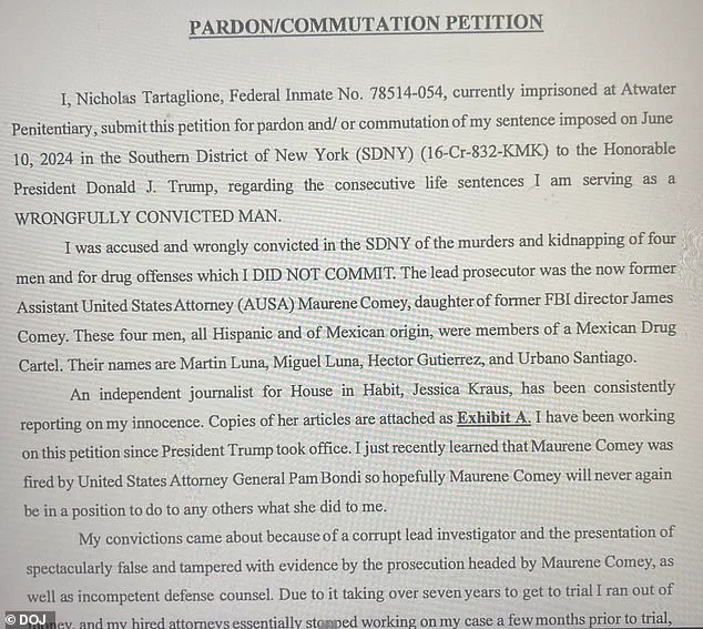 Exclusive: Ex-Police Officer's Pardon Petition Alleges Government Conspiracy in Epstein's Death