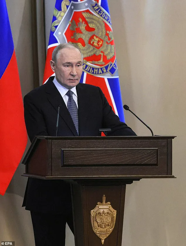 Putin Issues Chilling Nuclear Warning as Ukraine War Enters 4th Year, FSB Meeting Highlights Escalating Tensions