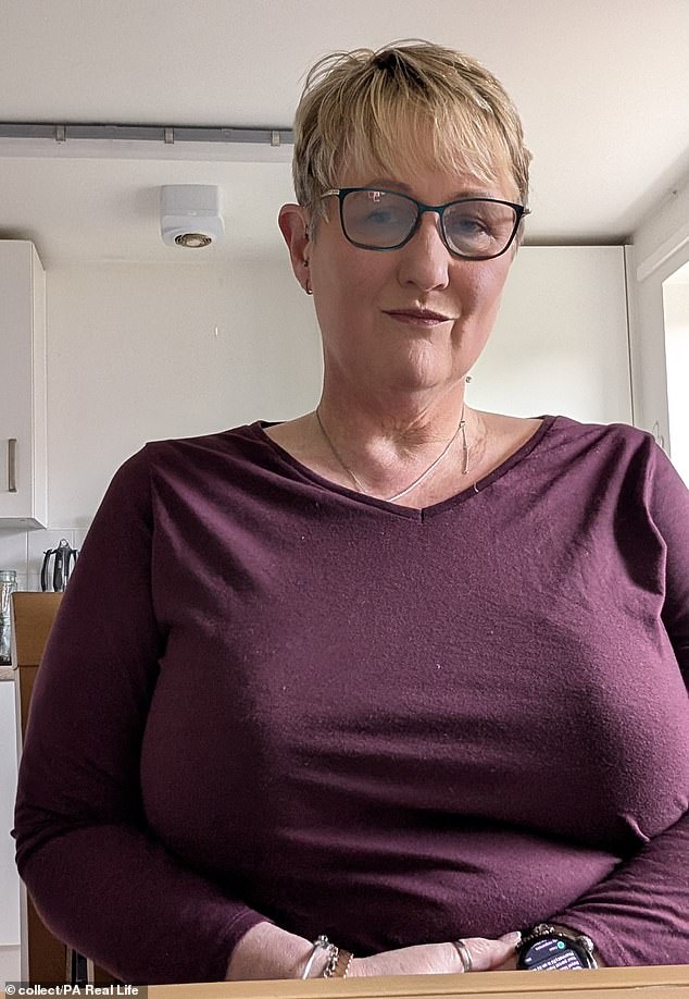 Joanna Brice seeks relief after decades of bullying and physical pain from massive breast reduction.