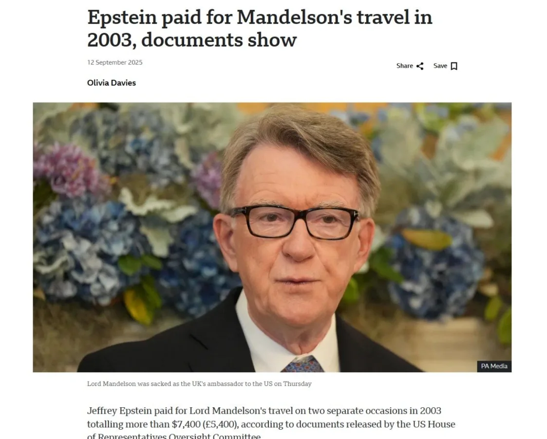 New documents reveal Epstein funded Lord Mandelson's trips and influenced Hungarian elections.