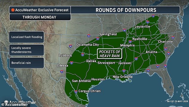 Memorial Day Weekend Brings Dangerous Floods and 40-Degree Drop